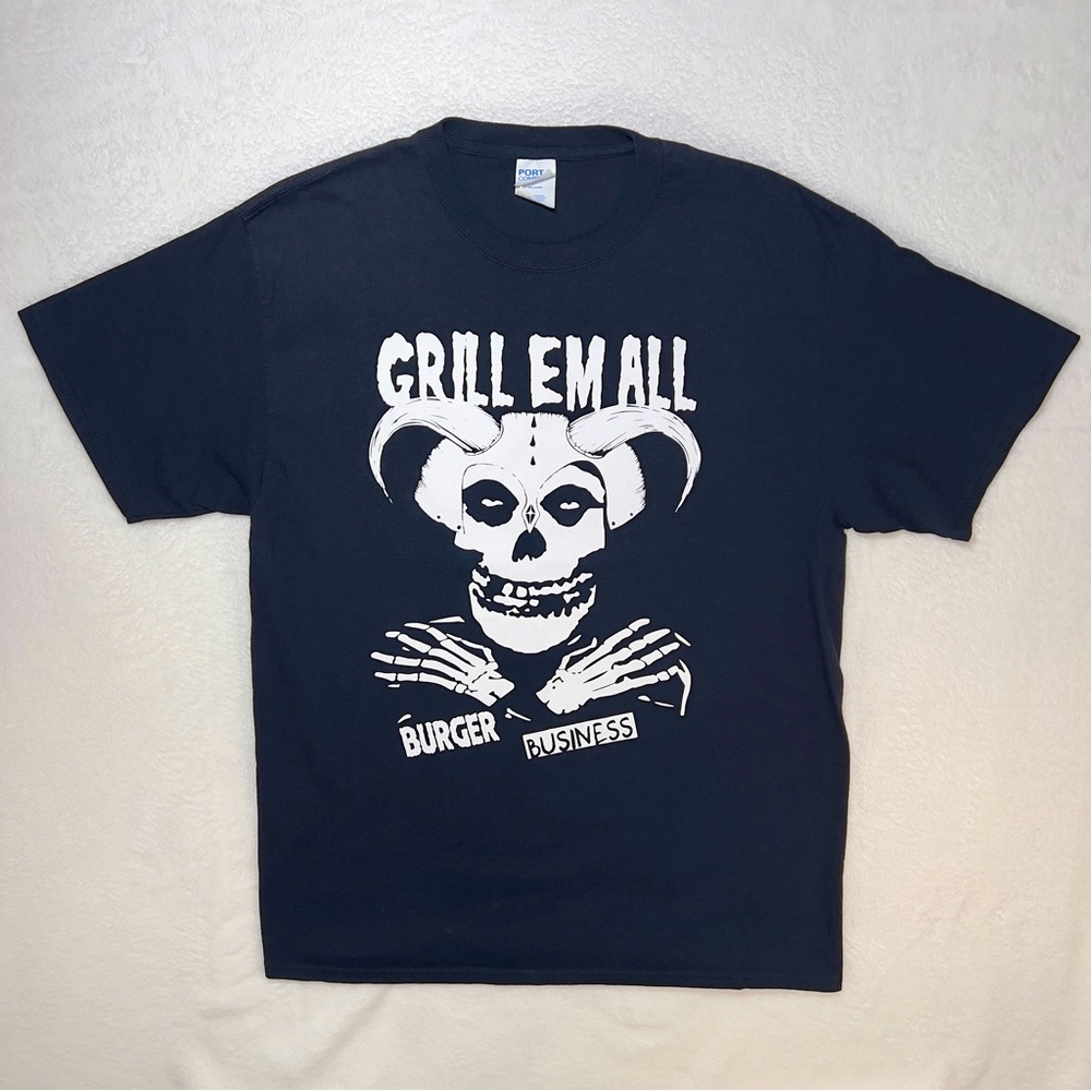Grill em’ All Tee Shirt Men’s L VERY RARE From a Popular Las Angeles Restaurant